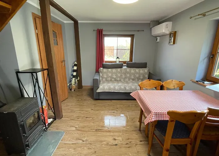 Деревянный коттедж Pod Debami