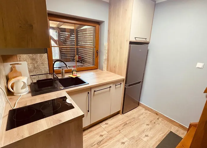 Деревянный коттедж Pod Debami Choczewo